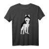 Husky Hund Sibirien T-Shirt – Tolles Motiv für Husky Besitzer und Hunde-Liebhaber