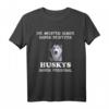 Husky Hunderasse Personal Hund T-Shirt für Damen und Herren – Lustiges Geschenk für Husky-Liebhaber zu Weihnachten, Geburtstag, Gassi gehen und Hundeschule