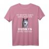 Husky Hunderasse Personal Hund T-Shirt für Damen und Herren – Lustiges Geschenk für Husky-Liebhaber zu Weihnachten, Geburtstag, Gassi gehen und Hundeschule