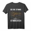 Vegan Tierschutz Sei die Stimme der Stimmlosen Geschenk T-Shirt - Für Tierliebhaber, Umweltschützer & Vegane Freunde