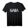 80er 90er Vintage Retro NASA Wurm Logo T-Shirt – Stilvolles Weltraum-Geschenk für Science-Fiction & Raumfahrtfans