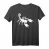 Skorpion T-Shirt für Sternzeichen Fans - Klassisch geschnitten, doppelt genähter Saum, ideales Geschenk für Skorpion-Geborene