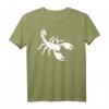 Skorpion T-Shirt für Sternzeichen Fans - Klassisch geschnitten, doppelt genähter Saum, ideales Geschenk für Skorpion-Geborene