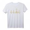 HapFrog Skorpionliebhaber T-Shirt mit Tribal-Design und EKG-Heartbeat - Perfektes Sternzeichen-Geschenk für Männer & Frauen