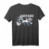 Abstand bitte Quarantäne Stinktier mit Maske T-Shirt – Humorvolles Geschenk für Jugendliche, Freunde und Familie zu Geburtstag oder Weihnachten