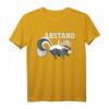 Abstand bitte Quarantäne Stinktier mit Maske T-Shirt – Humorvolles Geschenk für Jugendliche, Freunde und Familie zu Geburtstag oder Weihnachten