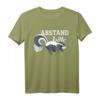 Abstand bitte Quarantäne Stinktier mit Maske T-Shirt – Humorvolles Geschenk für Jugendliche, Freunde und Familie zu Geburtstag oder Weihnachten