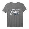 Abstand bitte Quarantäne Stinktier mit Maske T-Shirt – Humorvolles Geschenk für Jugendliche, Freunde und Familie zu Geburtstag oder Weihnachten
