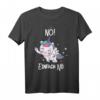 Einhorn Nö Spruch T-Shirt mit Mittelfinger – Humorvolles Geschenk für Einhornliebhaber und Rebellische