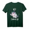 Einhorn Nö Spruch T-Shirt mit Mittelfinger – Humorvolles Geschenk für Einhornliebhaber und Rebellische