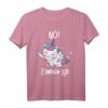 Einhorn Nö Spruch T-Shirt mit Mittelfinger – Humorvolles Geschenk für Einhornliebhaber und Rebellische
