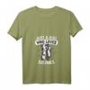 Damen Just A Girl Who Loves Skunks Lustiges Stinktier Kostüm T-Shirt mit V-Ausschnitt – Perfektes Geschenk für Frauen, Mütter & Töchter zu Geburtstag & Weihnachten