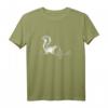 Herzschlag Stinktier T-Shirt - Lustiges Tiermotiv Geschenk für Tierliebhaber, Haustierbesitzer & Tierpfleger zu Weihnachten & Geburtstag