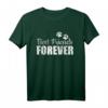 Best Friends Forever Hund T-Shirt mit Pfotenabdruck – Perfektes Geschenk für Hundeliebhaber zum Gassi, Geburtstag oder Weihnachten