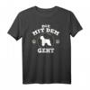 Hunde T-Shirt mit Irish Soft Coated Wheaten Terrier - Lustiges Geschenk für Hundeliebhaber, Frauchen & Familienmitglieder zu Weihnachten & Geburtstag