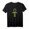 Ethiopian Ankh Cross T-Shirt – Religiöses und Kulturelles Mode-Statement aus Äthiopien