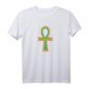 Ethiopian Ankh Cross T-Shirt – Religiöses und Kulturelles Mode-Statement aus Äthiopien