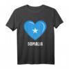 Somalia Flaggenhemd | Somali T-Shirt mit Herzflagge für Männer, Frauen & Kinder – Perfektes Souvenir & Nationalstolz