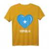 Somalia Flaggenhemd | Somali T-Shirt mit Herzflagge für Männer, Frauen & Kinder – Perfektes Souvenir & Nationalstolz