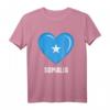 Somalia Flaggenhemd | Somali T-Shirt mit Herzflagge für Männer, Frauen & Kinder – Perfektes Souvenir & Nationalstolz