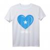 Somalia Flaggenhemd | Somali T-Shirt mit Herzflagge für Männer, Frauen & Kinder – Perfektes Souvenir & Nationalstolz