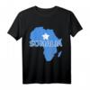 Somalia Somali Pride Flagge Karte Afrika Druck T-Shirt – Stolzes Land und Kultur im klassischen Schnitt