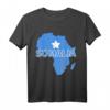 Somalia Somali Pride Flagge Karte Afrika Druck T-Shirt – Stolzes Land und Kultur im klassischen Schnitt