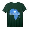 Somalia Somali Pride Flagge Karte Afrika Druck T-Shirt – Stolzes Land und Kultur im klassischen Schnitt