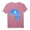 Somalia Somali Pride Flagge Karte Afrika Druck T-Shirt – Stolzes Land und Kultur im klassischen Schnitt