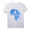 Somalia Somali Pride Flagge Karte Afrika Druck T-Shirt – Stolzes Land und Kultur im klassischen Schnitt