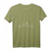 Bauernhof Tier Geschenkidee - Ziege T-Shirt mit EKG Herzschlag für Tierpfleger, Bauern & Tierliebhaber zu Weihnachten & Geburtstag