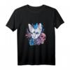 Gothic Sphynx Katze Blumen Schädel Tank Top - Kawaii Punk Pastell Gothic Mode für Katzen- und Gothic-Fans