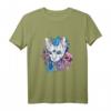Gothic Sphynx Katze Blumen Schädel Tank Top - Kawaii Punk Pastell Gothic Mode für Katzen- und Gothic-Fans