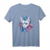 Gothic Sphynx Katze Blumen Schädel Tank Top - Kawaii Punk Pastell Gothic Mode für Katzen- und Gothic-Fans