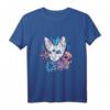 Gothic Sphynx Katze Blumen Schädel Tank Top - Kawaii Punk Pastell Gothic Mode für Katzen- und Gothic-Fans