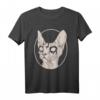Death Metal Sphynx Katze Satanic T-Shirt für Männer und Frauen – Gothic Geschenk für Freunde, Familie & Feiertage