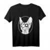 Black Metal Sphynx Cat Tank Top | Pastel Goth & Death Metal Style, Leichtes & Bequemes Sommer Oberteil