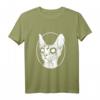 Black Metal Sphynx Cat Tank Top | Pastel Goth & Death Metal Style, Leichtes & Bequemes Sommer Oberteil
