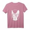 Black Metal Sphynx Cat Tank Top | Pastel Goth & Death Metal Style, Leichtes & Bequemes Sommer Oberteil