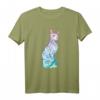 HapFrog T-Shirt mit Pastell Goth Sphynx-Katze & Tattoo-Design – Mystisches Halloween Katzen Shirt für Tierliebhaber & Freunde