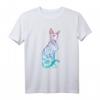HapFrog T-Shirt mit Pastell Goth Sphynx-Katze & Tattoo-Design – Mystisches Halloween Katzen Shirt für Tierliebhaber & Freunde