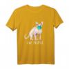 SPHYNX Katze mit Gesichtsmaske Mundschutz T-Shirt – Lustiges Katzenmotiv für Katzenliebhaber, Weihnachts- und Geburtstagsgeschenk