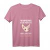 Damen Warnung diese Person redet nur über Sphynx Katzen T-Shirt mit V-Ausschnitt – Perfekt für Katzenliebhaber & Sphynx Fans