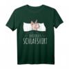 Offizielles Sphynx Katze Schlafshirt – Lustiges Nacktkatze T-Shirt für Katzenliebhaber, Morgenmuffel & Schlafmützen, Perfekt als Geschenk für Familie & Freunde