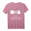 Offizielles Sphynx Katze Schlafshirt – Lustiges Nacktkatze T-Shirt für Katzenliebhaber, Morgenmuffel & Schlafmützen, Perfekt als Geschenk für Familie & Freunde