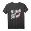 Sphynx Nacktkatze - No Hair Don't Care - Cat Mom T-Shirt, perfektes Geschenk für Katzenliebhaber, Züchter & Tierfreunde
