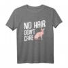 Sphynx Nacktkatze - No Hair Don't Care - Cat Mom T-Shirt, perfektes Geschenk für Katzenliebhaber, Züchter & Tierfreunde