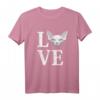 Love Sphynx-Katze T-Shirt – Lustiges Katzen T-Shirt für Sphynx-Liebhaber & originelles Geschenk für Katzenmama & -papa