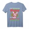 Type of Girl Perfectly Happy With a Sphynx Cat Hating People T-Shirt – Lustiges Katzen T-Shirt für Sphynx Besitzer & Tierliebhaber