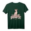 Lustiges Katzen Sphinx Mieze Katzenliebhaber Geschenk T-Shirt – Perfekt für Geburtstage & Weihnachten für Sphynx Katzenfans